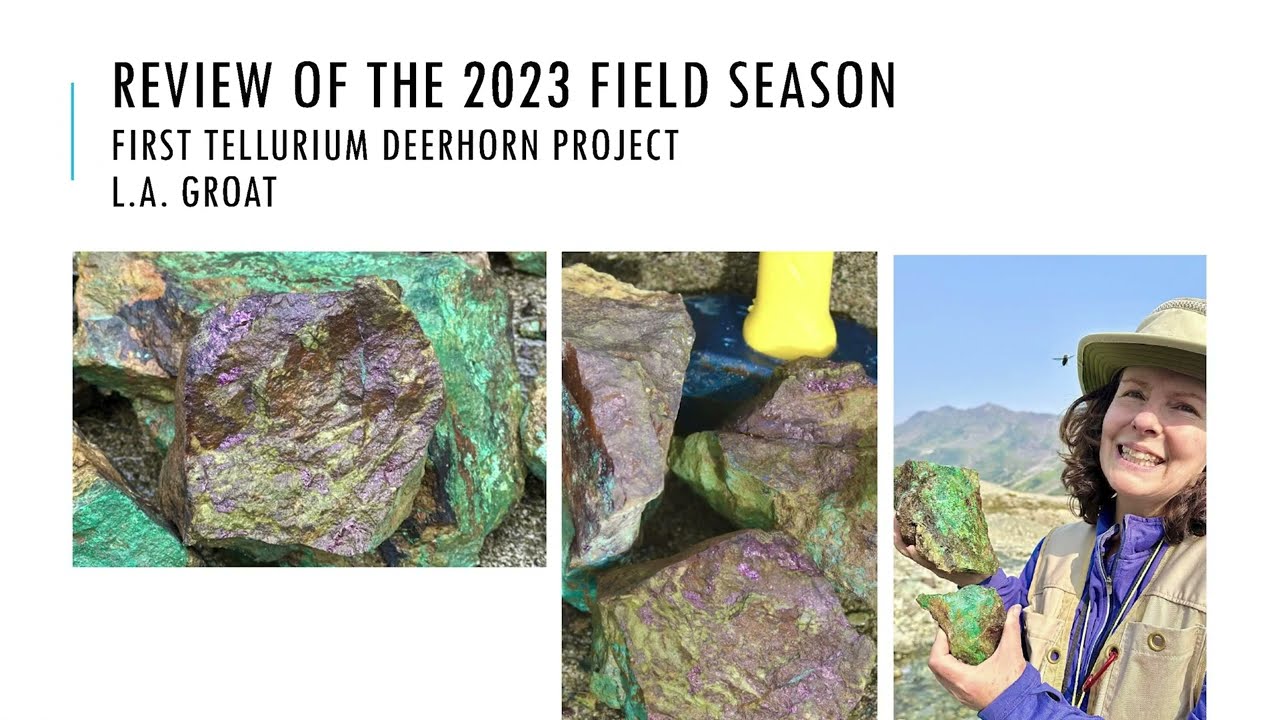 Review of the 2023 Field Season, First Tellurium Deer Horn Project.